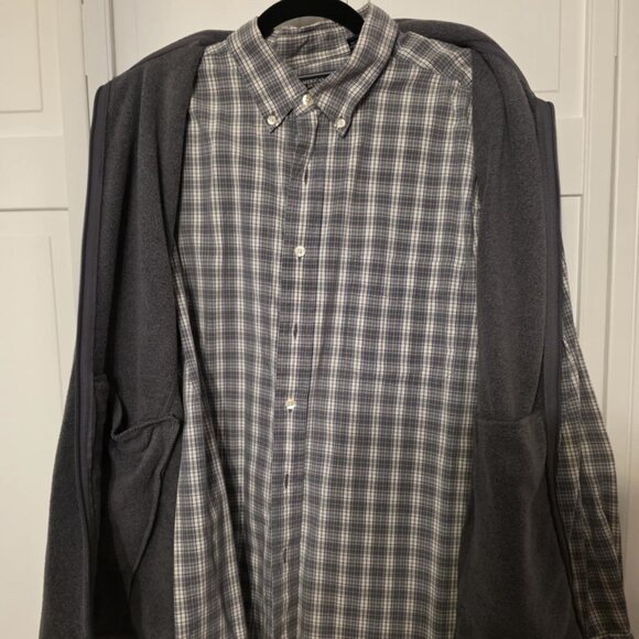 Plaid shirt with vest - Picture 2 of 2